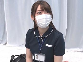 [マジミラ号]【マジックミラー】絶倫素人のお悩み相談企画で美少女看護師が手マン潮吹き⁉ナース服着衣でハメるエロセックスで無事解決⁉