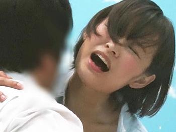 [中出し]＜マジミラ号＞「そこらめぇ！死ぬ死ぬーーーーッ」歴代No.1クラスのロリっ子ナースにゴム無し種付けｗ＜素人ナンパ盗撮＞