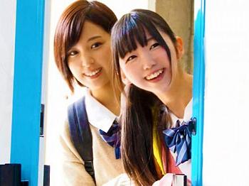 [女子高生]＜マジミラ号＞歴代でも最強ランクの可愛いロリ娘2名が膣内ケアの体裁でセクハラされた！乱交する女子校生たちｗ＜素人JKナンパ＞