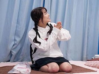 [パイパン]【マジックミラー】韓国流マッサージモニターと騙しナンパした童顔ロリおさげ美少女！イケメンにハメられ精子中出しセックス！